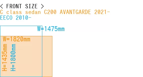 #C class sedan C200 AVANTGARDE 2021- + EECO 2010-